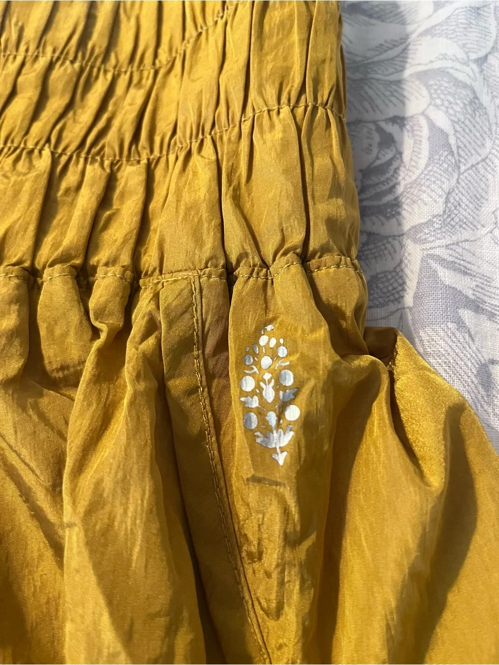 Free People FP Movement The Way Home Shorts XS Varsity Gold